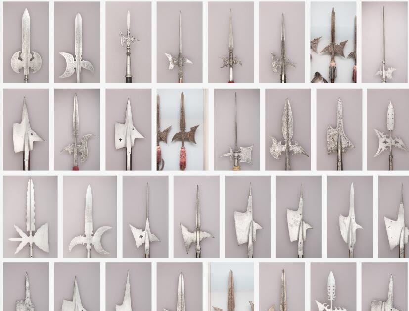 Halberds from the Met
