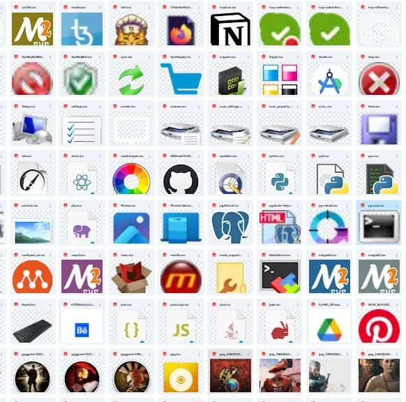 Icons on My Computer