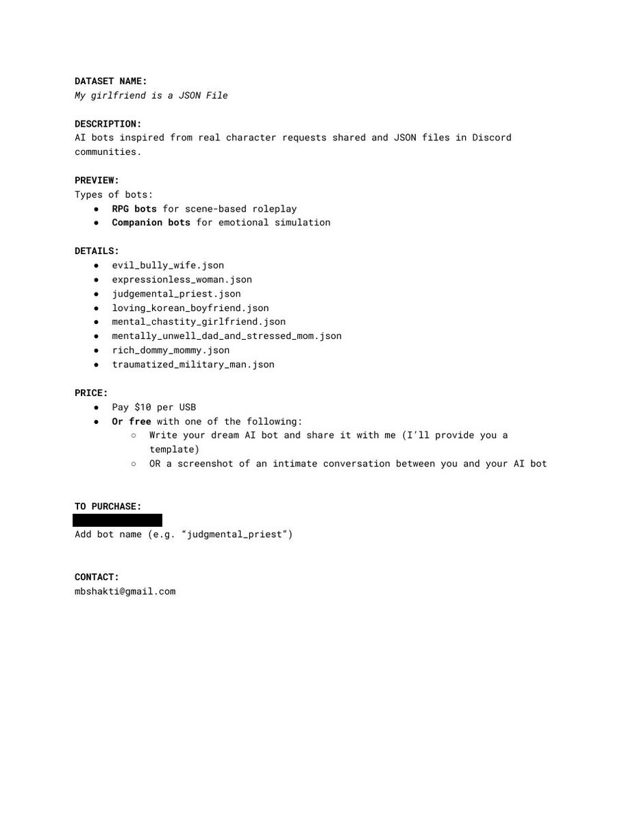 My Girlfriend is a JSON File
